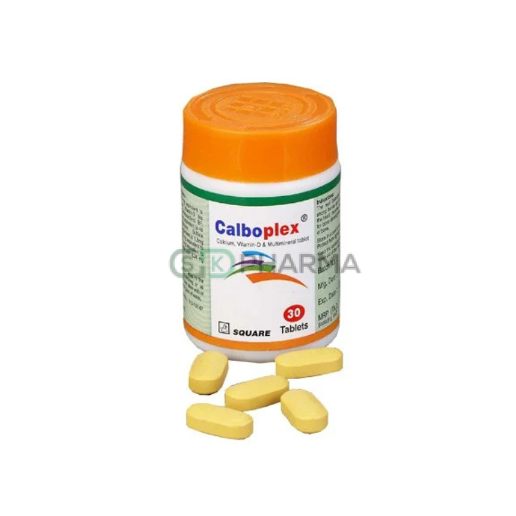 Calboplex Tablet  (Calcium + Vitamin D3 + Multimineral)