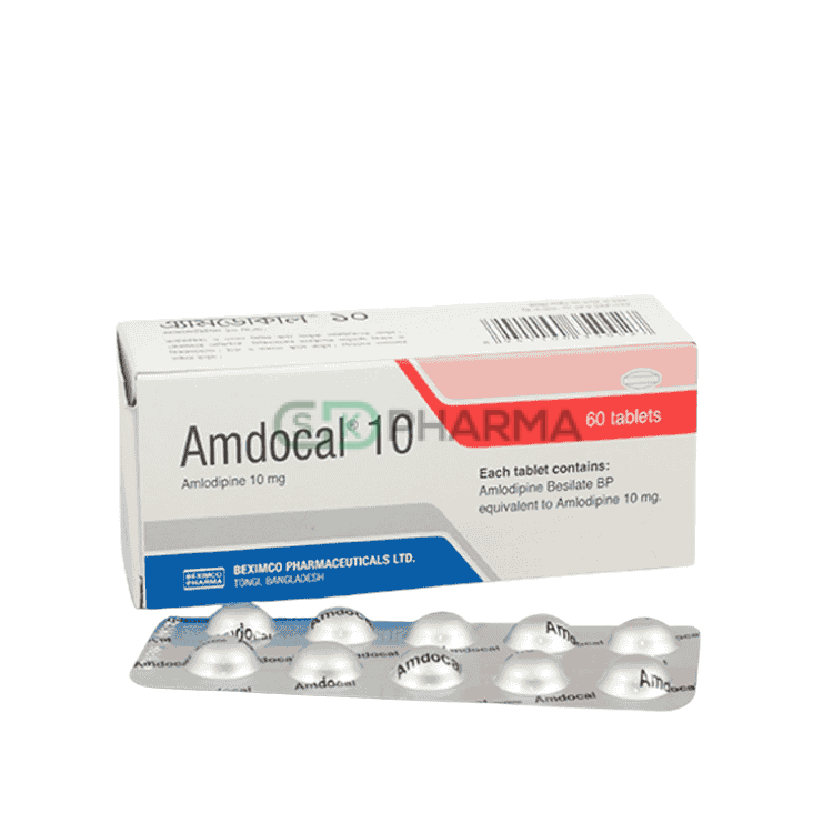 Amdocal Tablet 10 mg (Amlodipine Besilate)