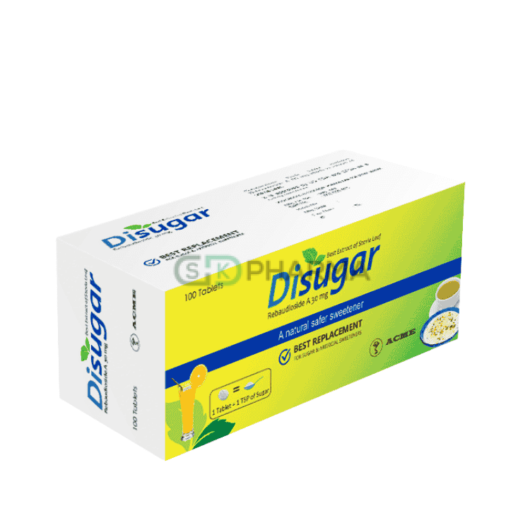 Disugar Tablet 30 mg (Rebaudioside A [extract of stevia leaf])