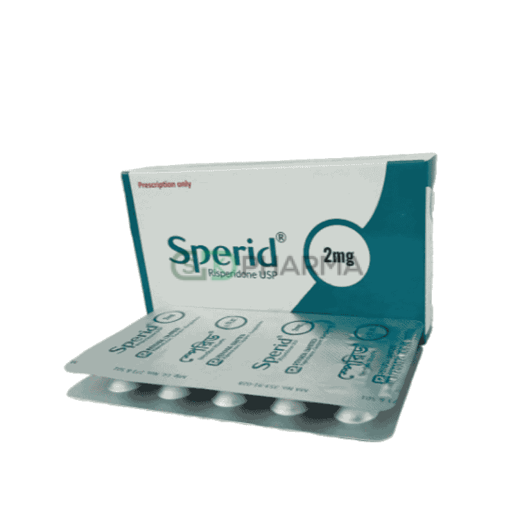 Sperid Tablet 2 mg (Risperidone)