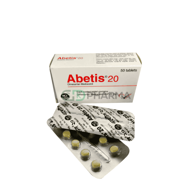 Abetis Tablet 20 mg (Olmesartan Medoxomil)