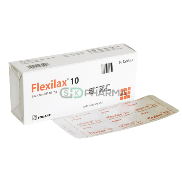 Flexilax Tablet 10 mg (Baclofen)