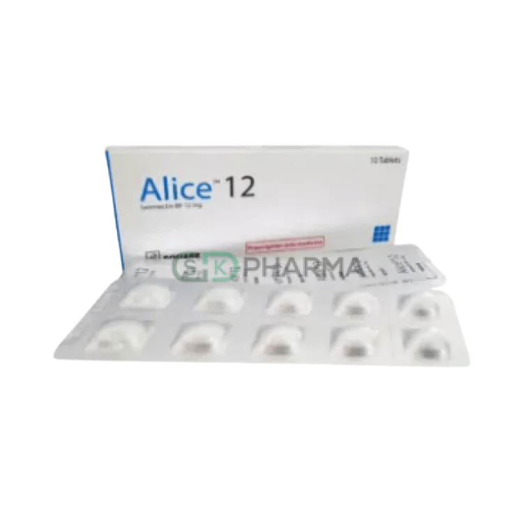 Alice Tablet 12 mg (Ivermectin (Tablet))