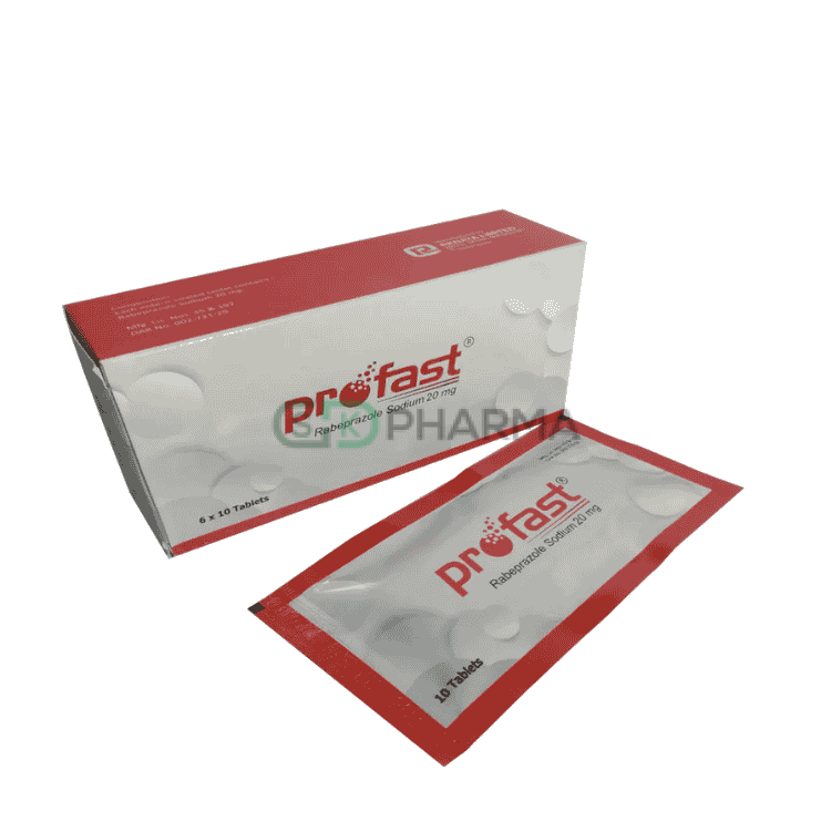 Profast Tablet 20 mg (Rabeprazole Sodium)