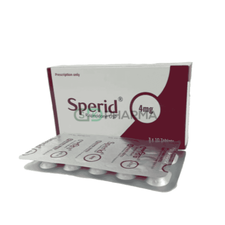 Sperid Tablet 4 mg (Risperidone)