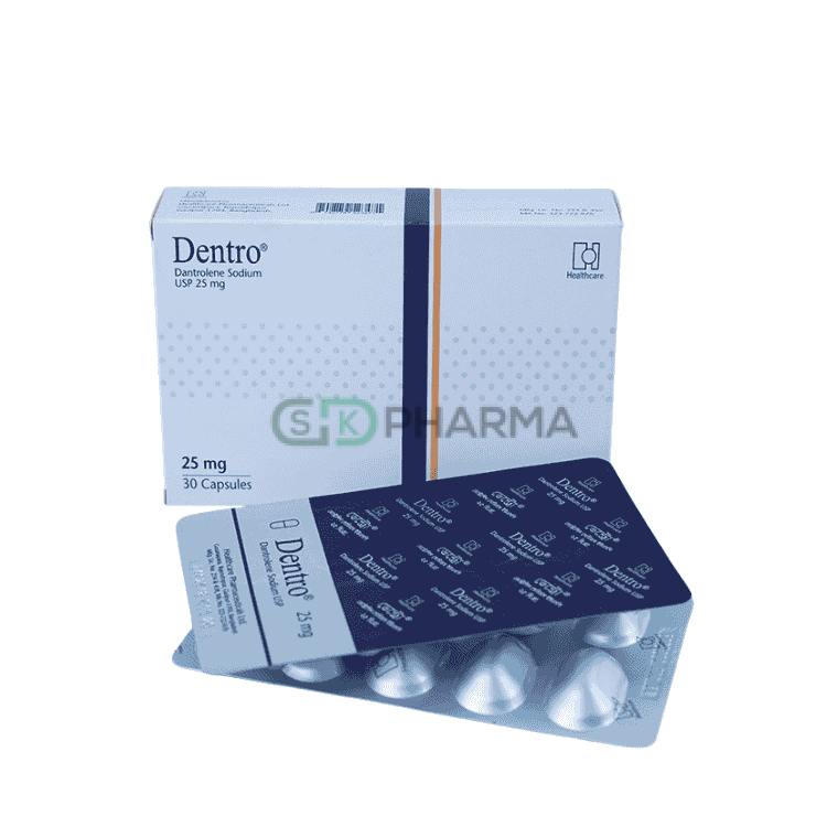 Dentro Capsule 25 mg (Dantrolene Sodium)
