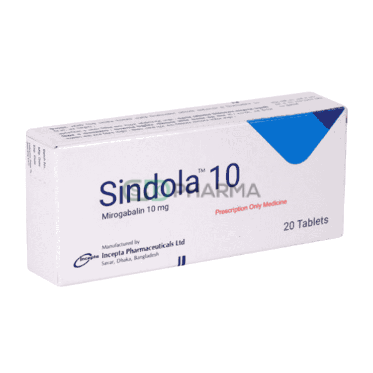 Sindola Tablet 10 mg (Mirogabalin Besylate)