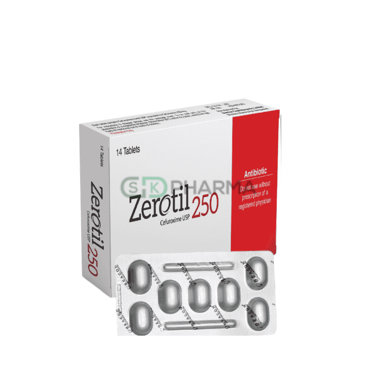 Zerotil Tablet 250 mg (Cefuroxime Axetil)