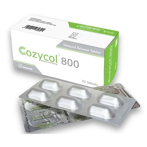 Cozycol Tablet (Delayed Release), Mesalazine [5-aminosalicylic acid] 800 mg