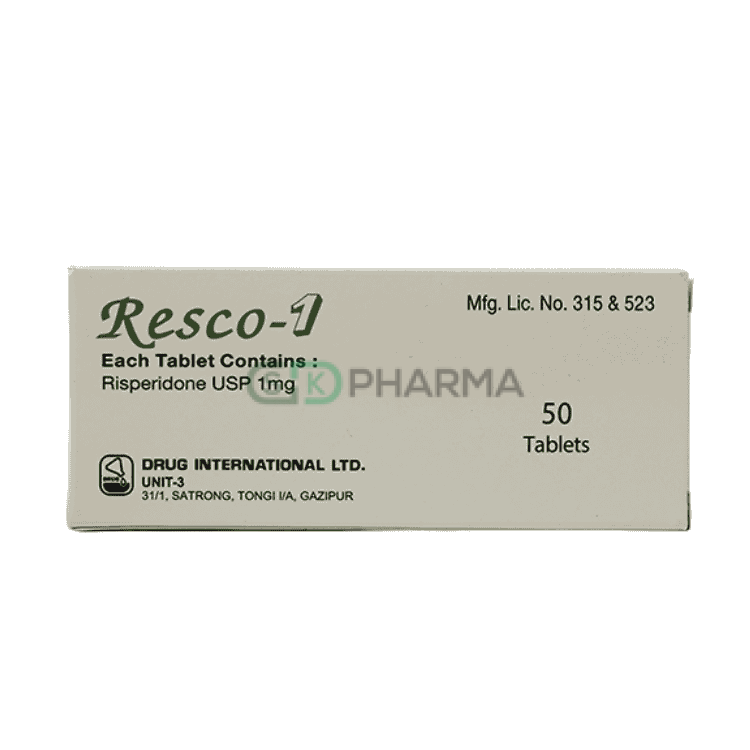 Resco Tablet 1 mg (Risperidone)