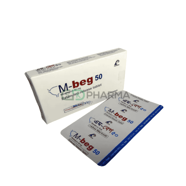 M-beg Tablet 50 mg (Mirabegron)