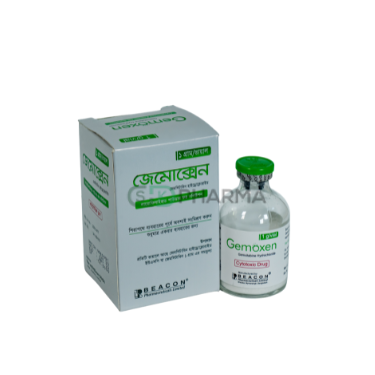 Gemoxen Aqua Injection 200 mg/5.26 ml (Gemcitabine)