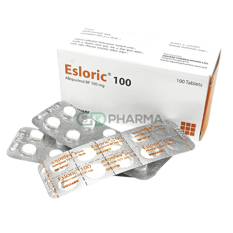 Esloric Tablet 100 mg (Allopurinol)