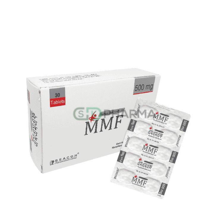 MMF Tablet 500 mg (Mycophenolate Mofetil)