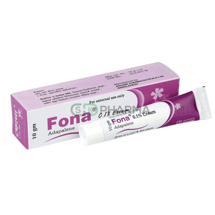 Fona Cream 0.10% (Adapalene)