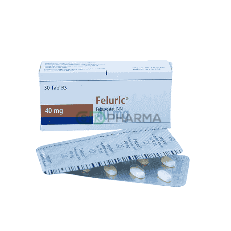 Feluric Tablet 40 mg (Febuxostat)