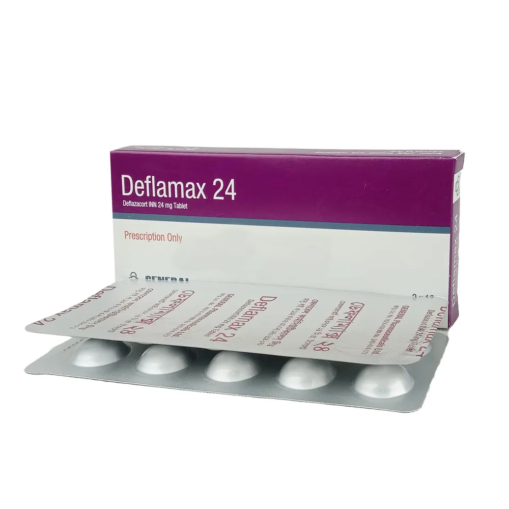 Deflamax Tablet, Deflazacort 24 mg
