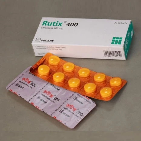 Rutix Tablet, Ofloxacin 400 mg