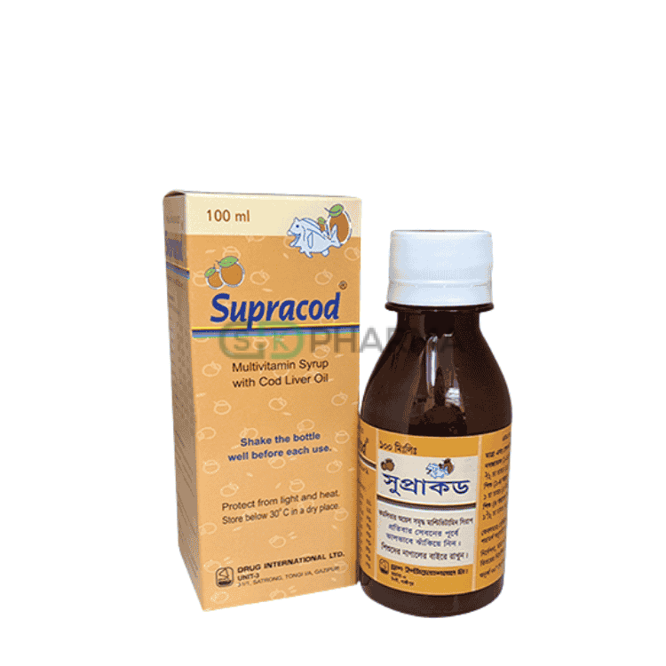 Supracod Syrup (Multivitamin + Cod Liver Oil)