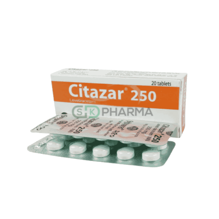 Citazar Tablet 250 mg (Levetiracetam)