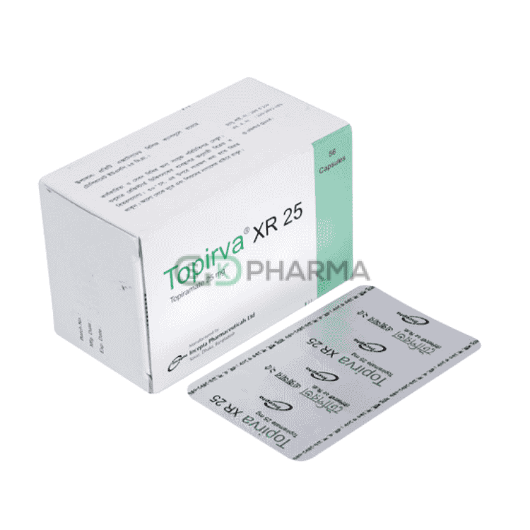Topirva XR Capsule 25 mg (Topiramate)