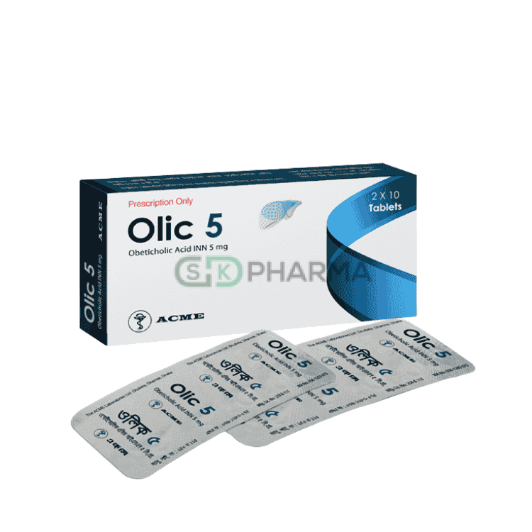 Olic Tablet 5 mg (Obeticholic Acid)