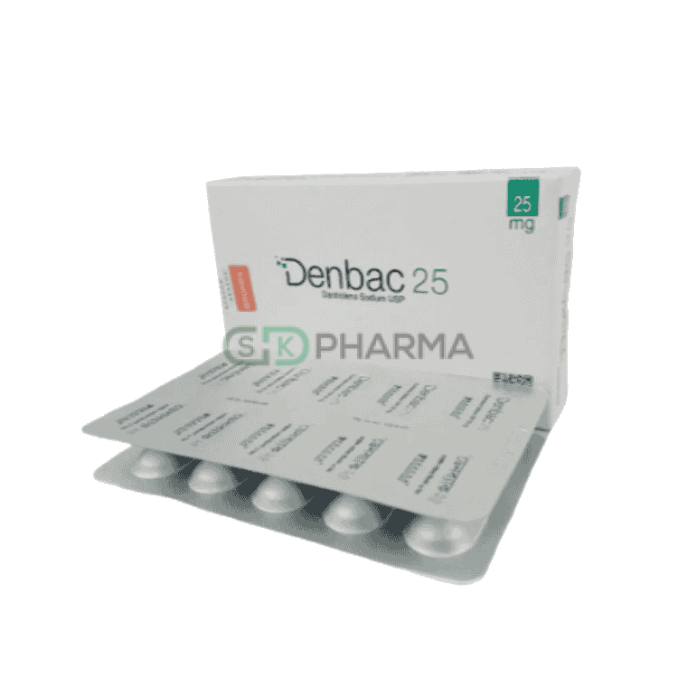 Denbac Capsule 25 mg (Dantrolene Sodium)