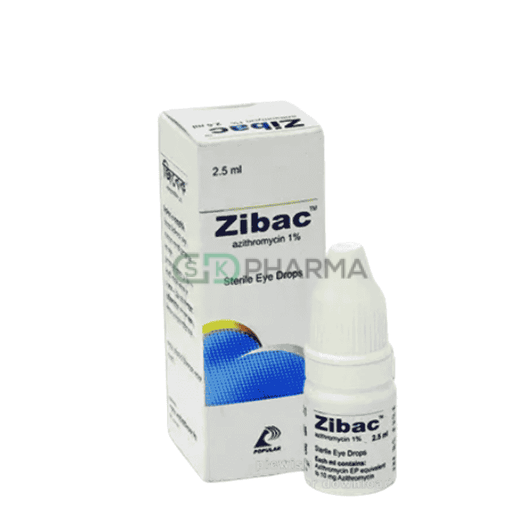 Zibac Eye Drop 1% (Azithromycin Dihydrate (Ophthalmic))