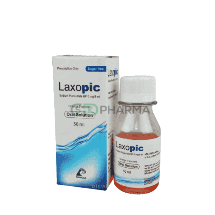 Laxopic Oral Solution 5 mg/5 ml (Sodium Picosulfate)