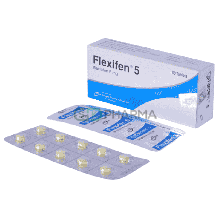Flexifen Tablet 5 mg (Baclofen)