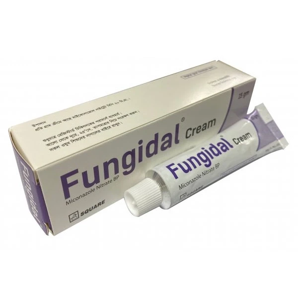 Fungidal Cream 15gm, Miconazole Nitrate 2% w/w