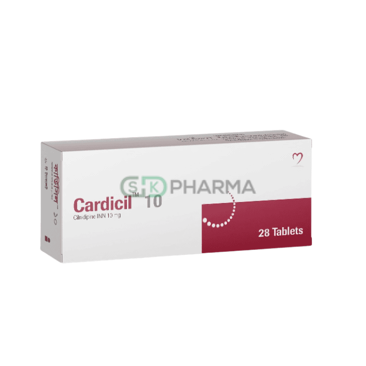 Cardicil Tablet 10 mg (Cilnidipine)