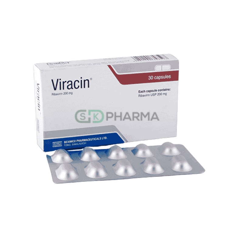 Viracin Capsule 200 mg (Ribavirin)
