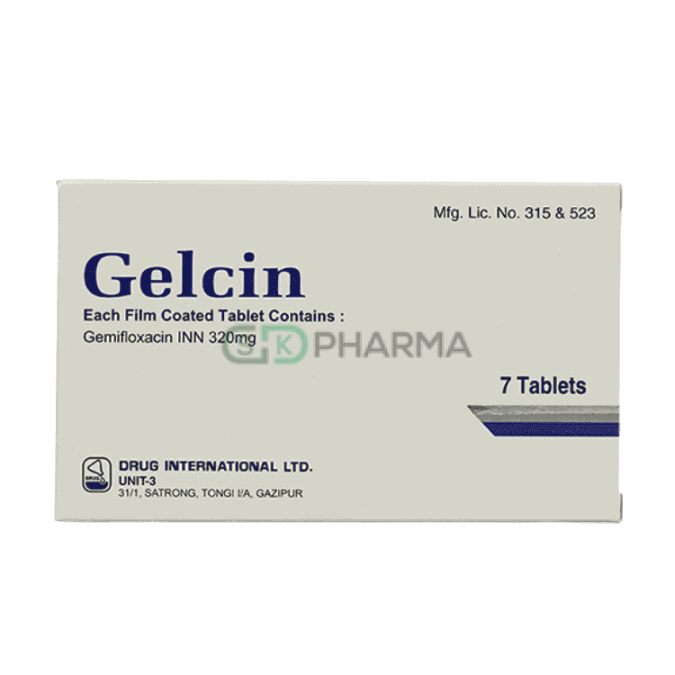 Gelcin Tablet 320 mg (Gemifloxacin)