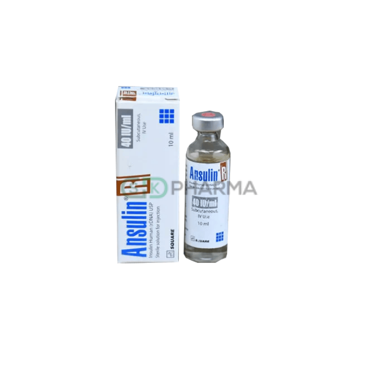 Ansulin R Injection 40 IU/ml (Insulin Human [rDNA])
