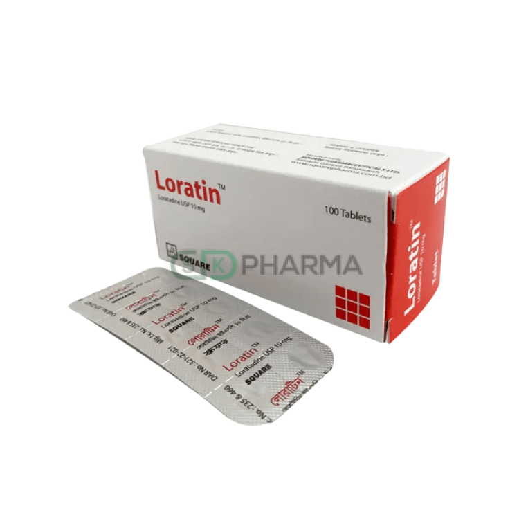 Loratin Tablet 10 mg (Loratadine)