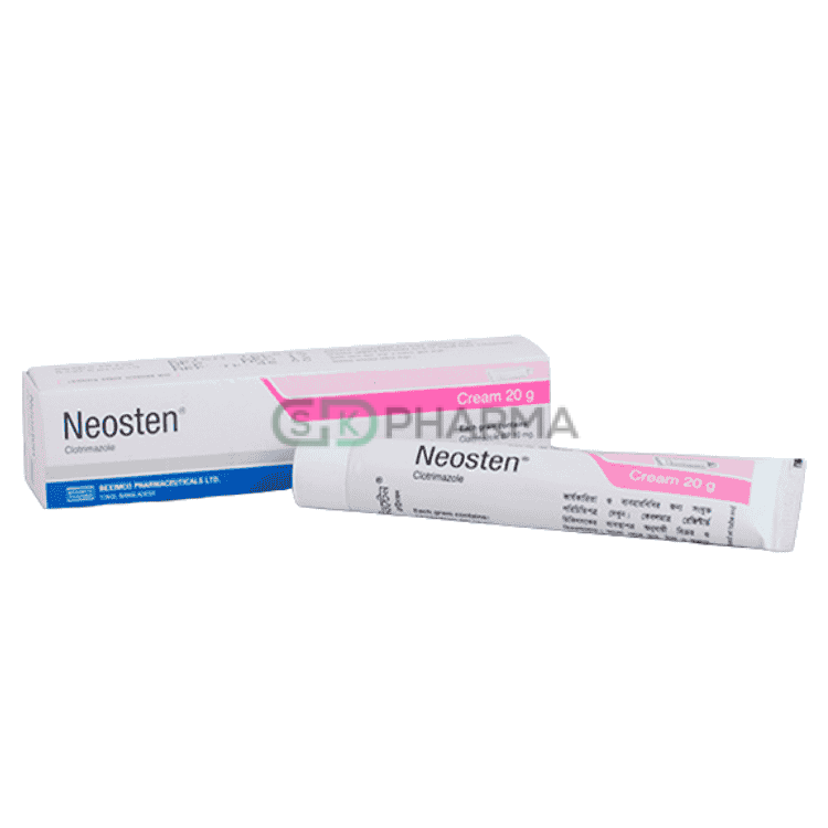 Neosten Cream 1% (Clotrimazole (Topical))