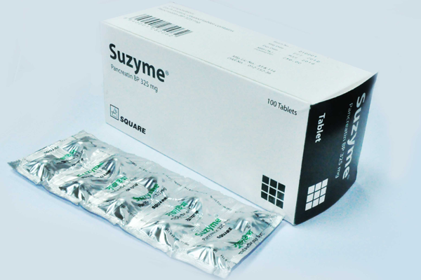 Suzyme Tablet, Pancreatin 325 mg