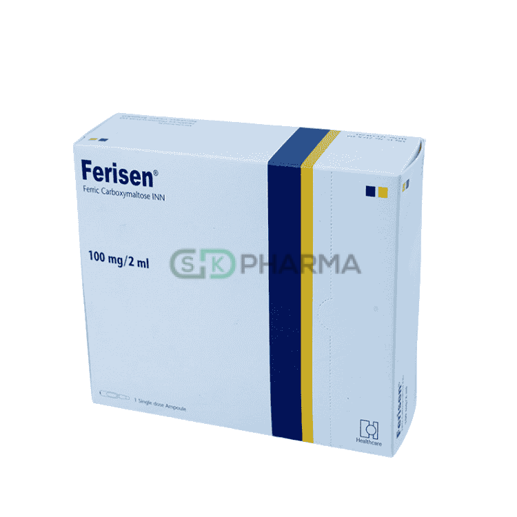 Ferisen Injection 100 mg/2 ml (Ferric Carboxymaltose)