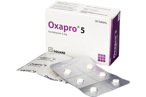 Oxapro Tablet, Escitalopram Oxalate 5 mg