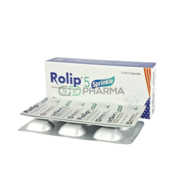 Rolip Capsule 5 mg (Rosuvastatin Calcium)