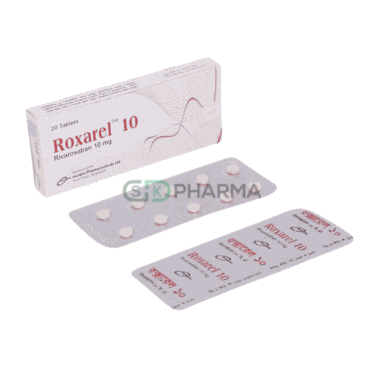 Roxarel Tablet 10 mg (Rivaroxaban)