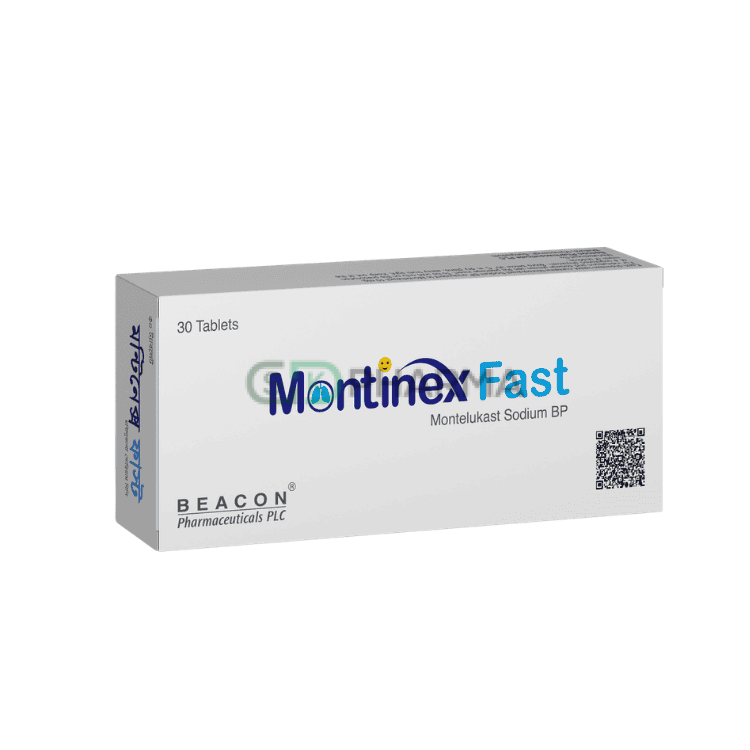 Montinex Fast Chewable Tablet 10 mg (Montelukast Sodium)