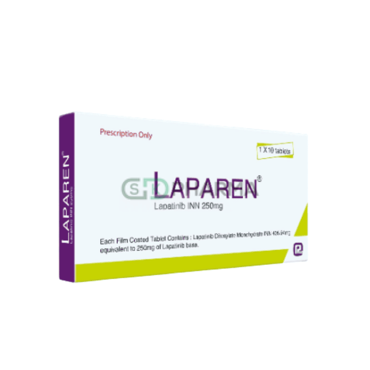 Laparen Tablet 250 mg (Lapatinib)