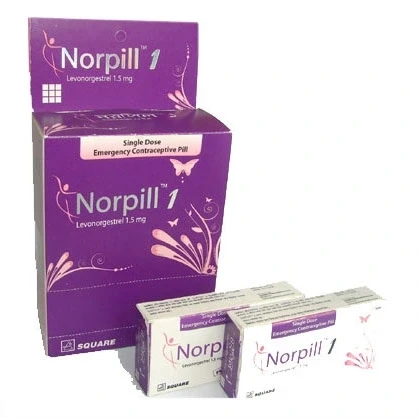 Norpill 1 Tablet, Levonorgestrel [Emergency contraceptive pill] 1.5 mg