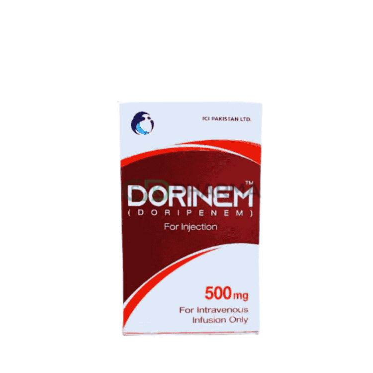 Dorinem Injection 500 mg/vial (Doripenem)