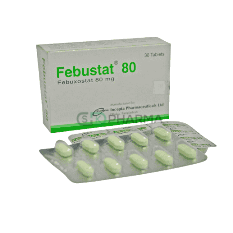 Febustat Tablet 80 mg (Febuxostat)
