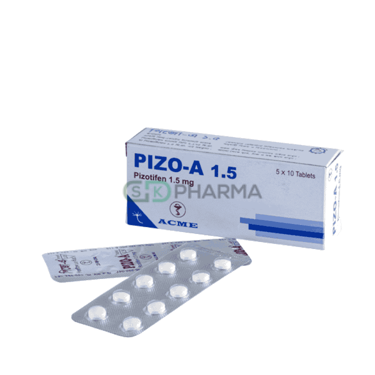 Pizo-A Tablet 1.5 mg (Pizotifen)
