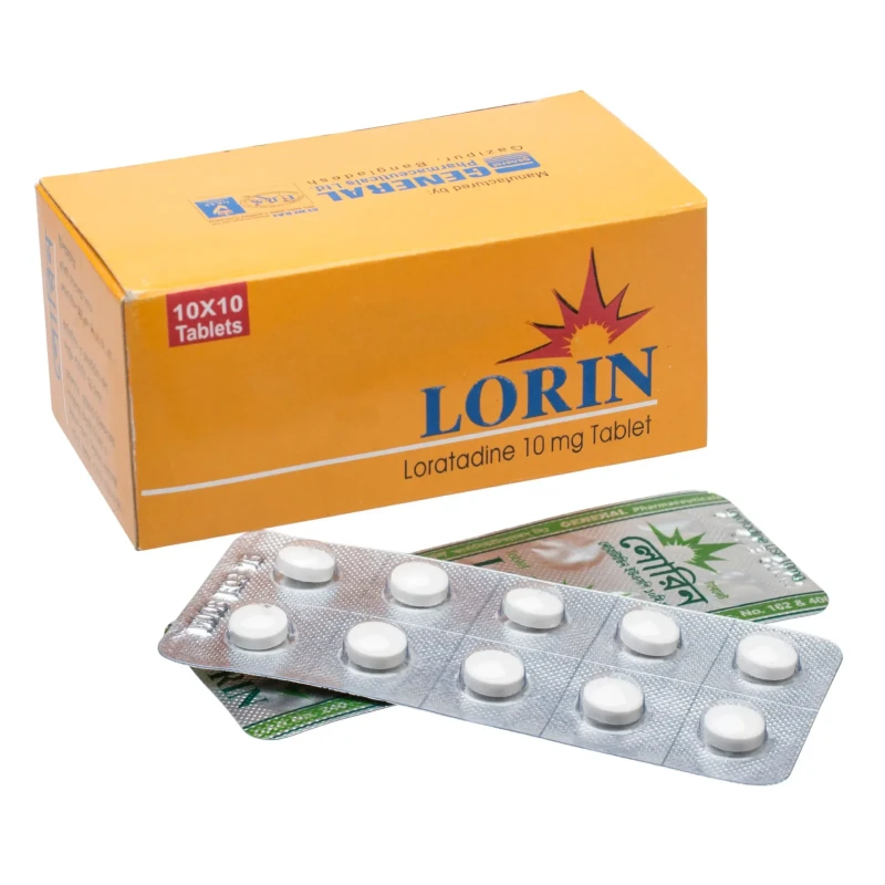 Lorin Tablet, Loratadine 10 mg