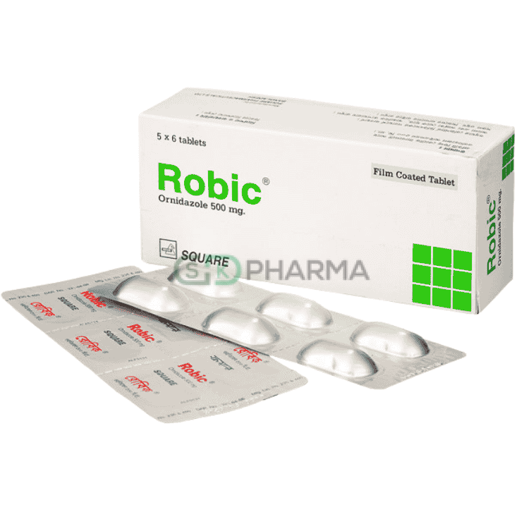 Robic Tablet 500 mg (Ornidazole)